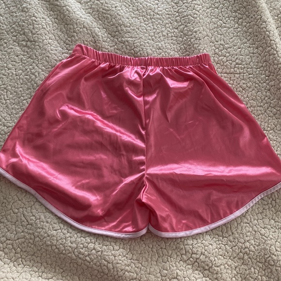 Silky pink shortsđź’• - Picture 2 of 3